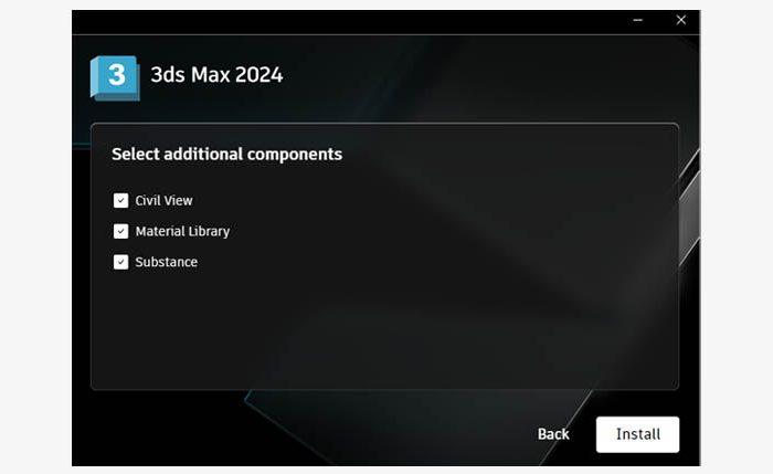 How to install Autodesk 3ds Max 2024